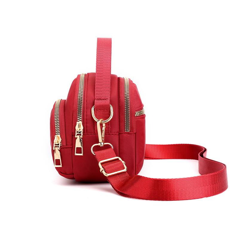 Nylon Mini Cell Phone Crossbody Bag 1