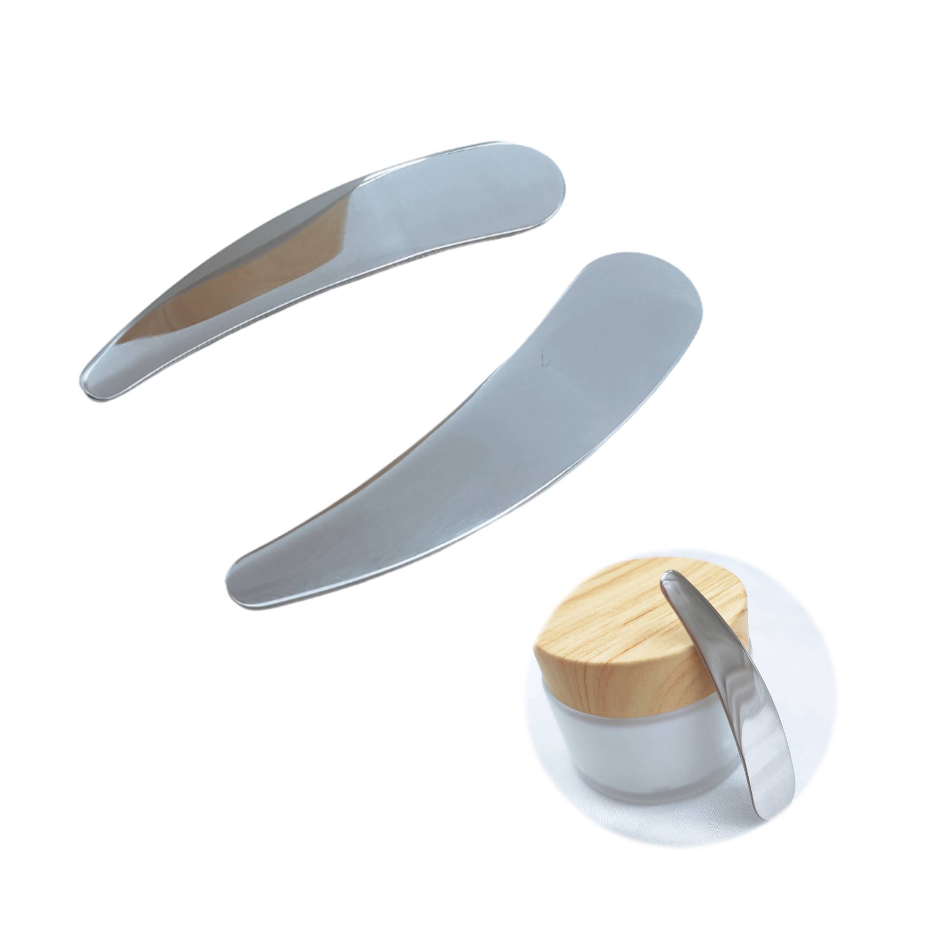 Metal Eye Cream Spatulas 4