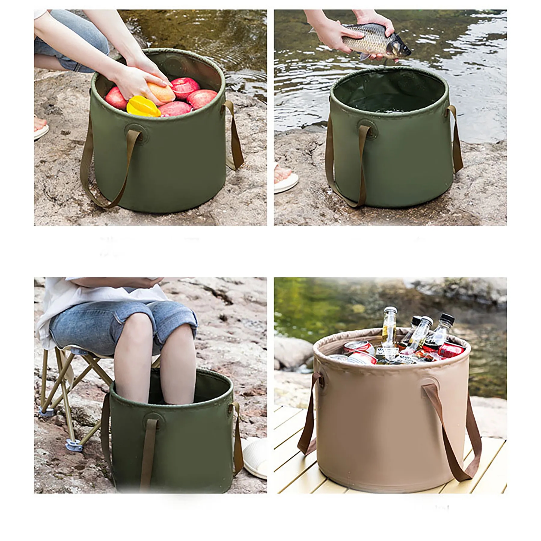 Oxford Travel portable folding water bucketTravel f 4