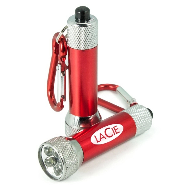 5 LED Flashlight with Carabiner 3