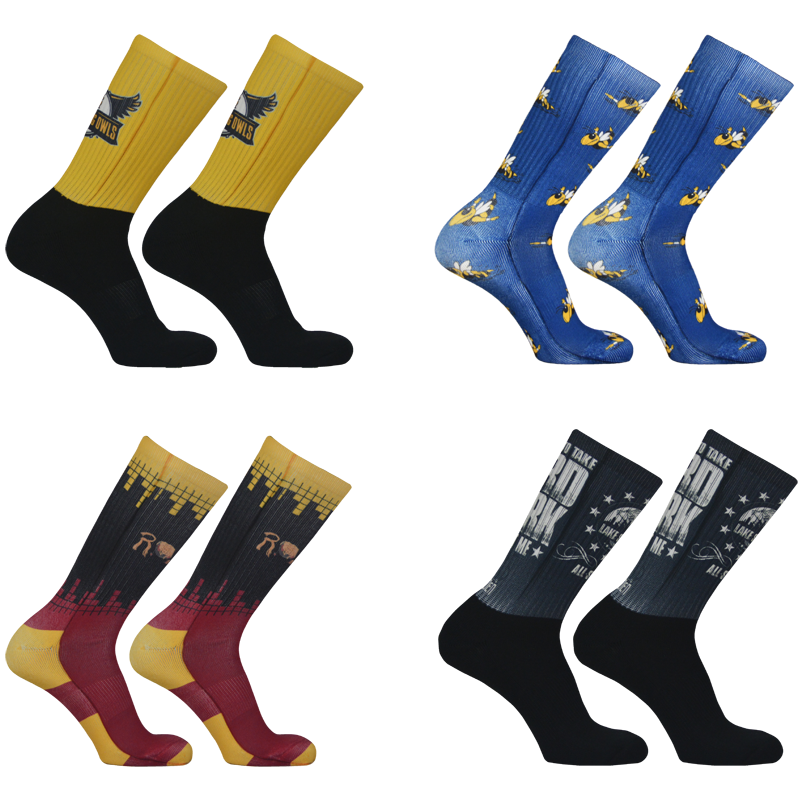Sublimated Crew Sox 2
