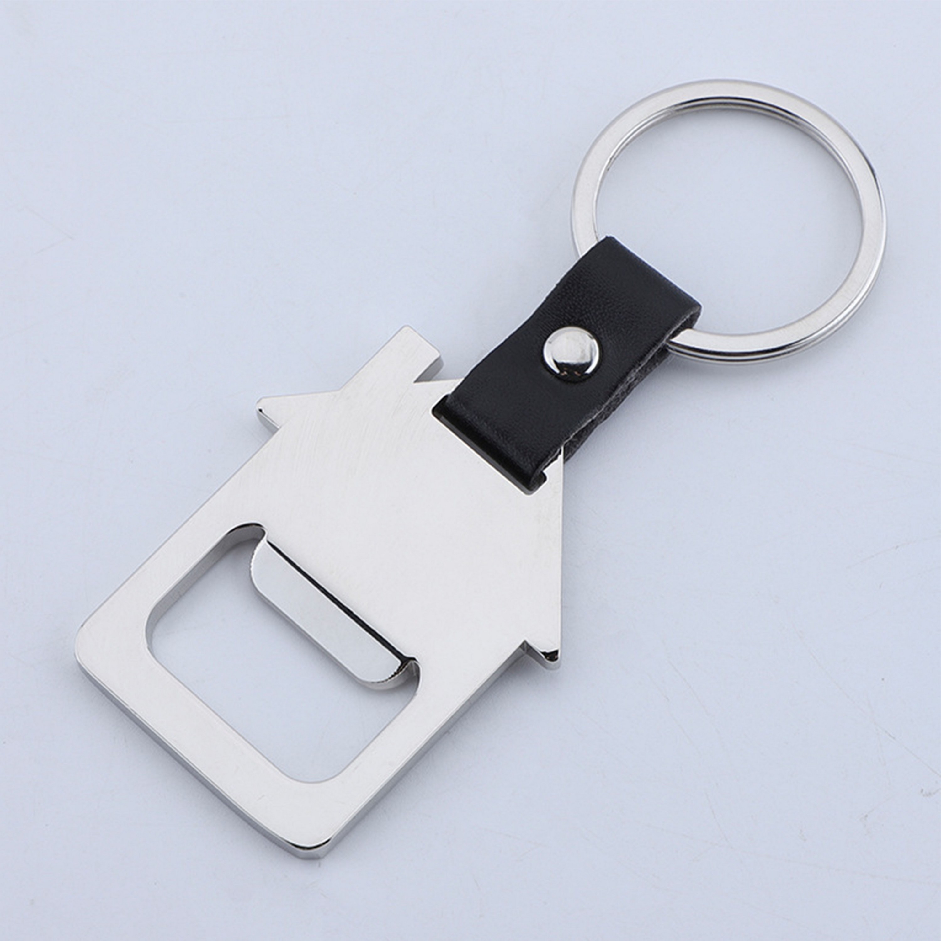 House Shape Metal Key Chain 4