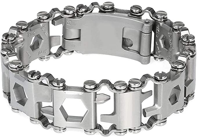 29 In 1 Stainless Steel Multi-functional Tool Bracelet for Family/ Camping/Hiking 4