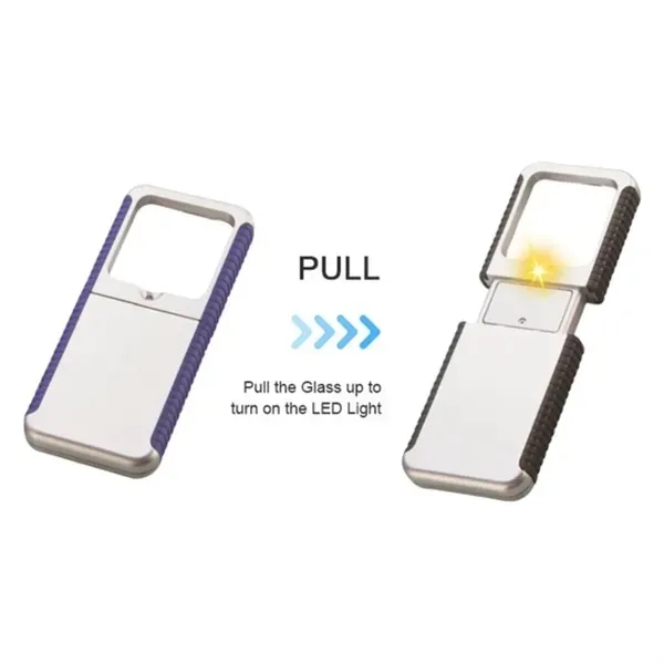 Handheld Magnifier With LED Light 2