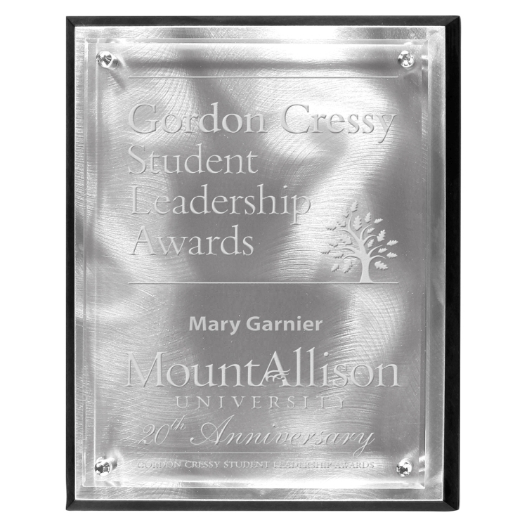 Alumo-Tech Series Plaque (9" x 12" x 1") -4 Color Process 6