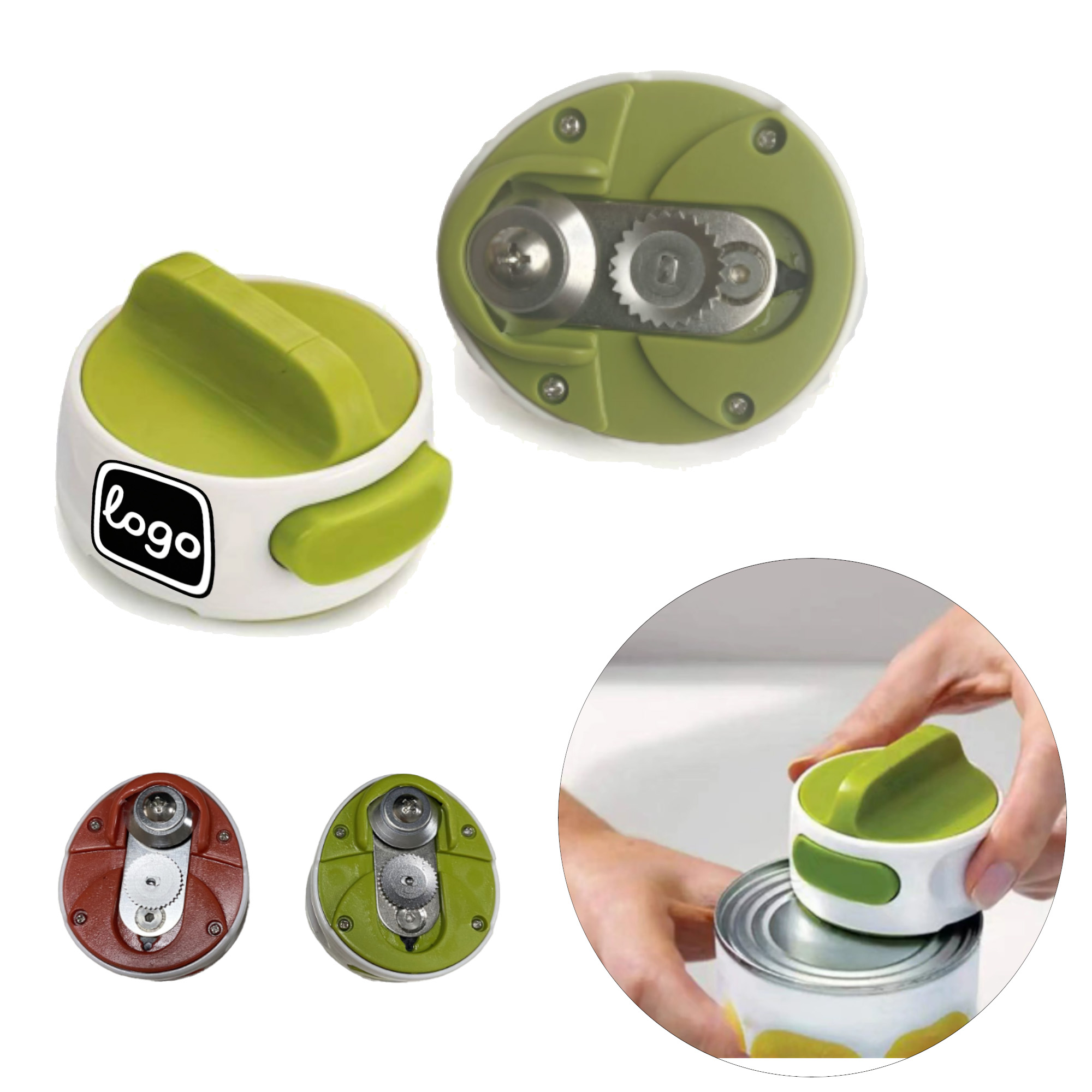 Can Opener With Stainless Steel Gear 3
