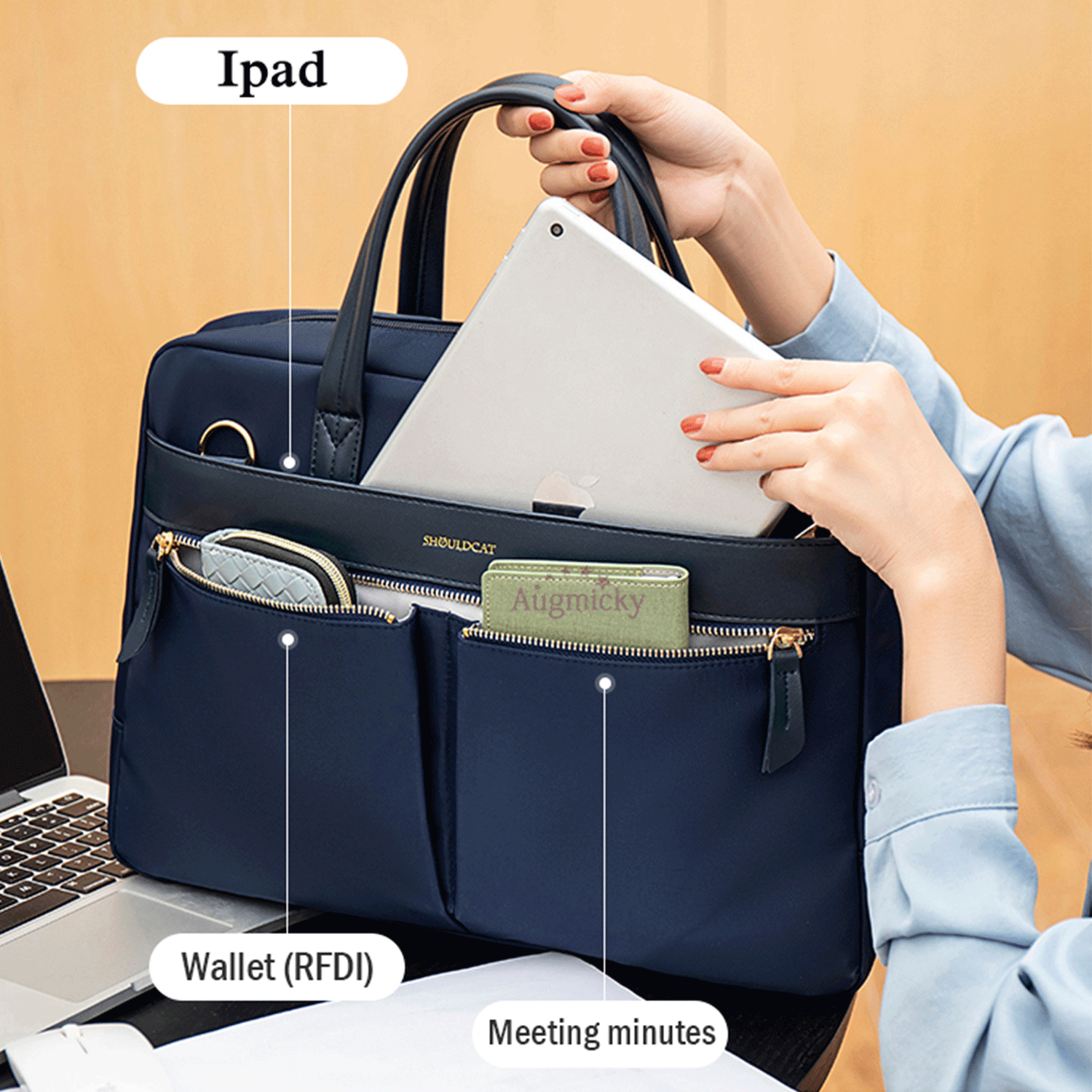 13inch Multiple Sizes Waterproof Durable Oxford Laptop Bag 14