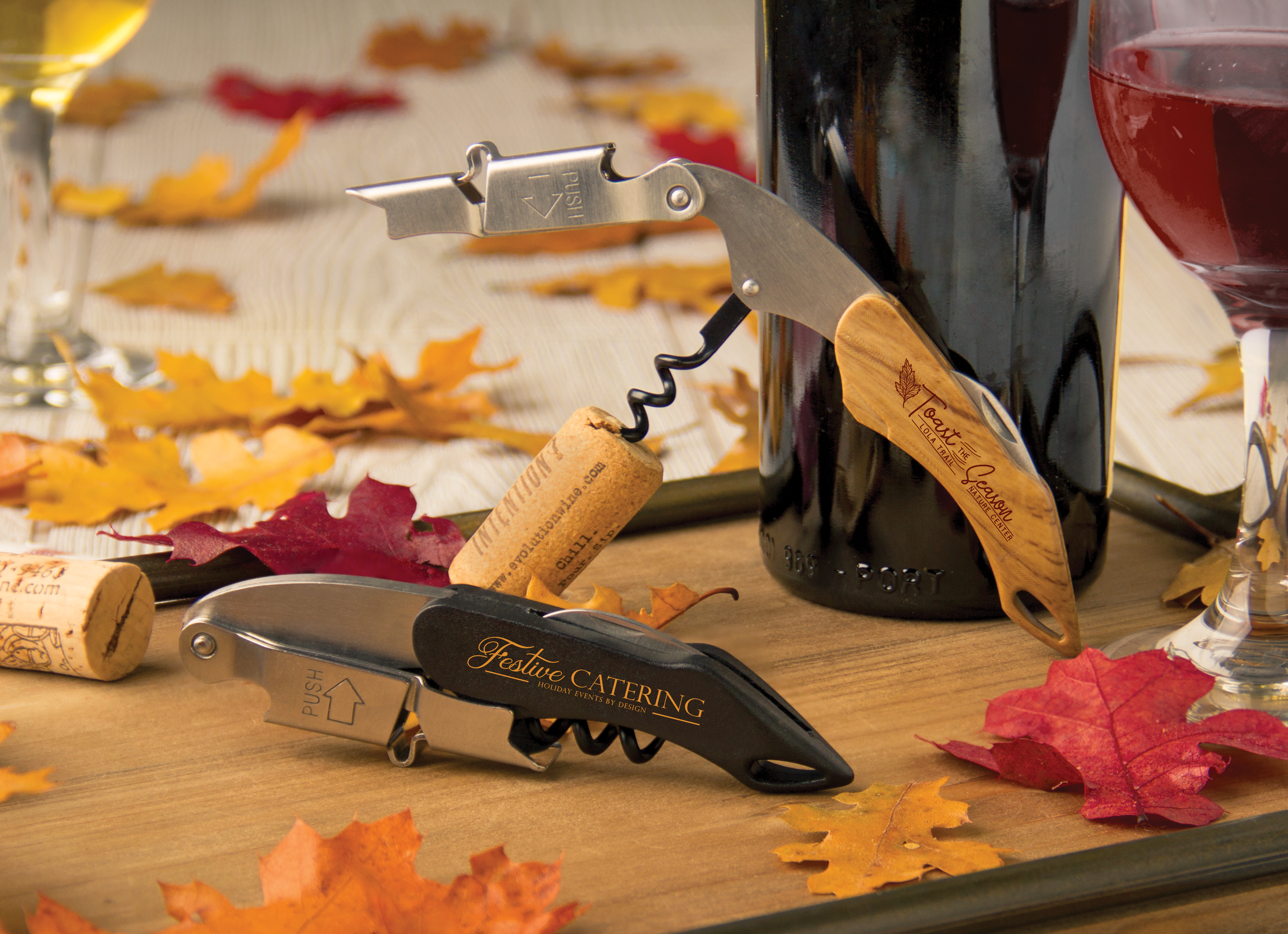 Double Hinged Wine Key Corkscrew 5