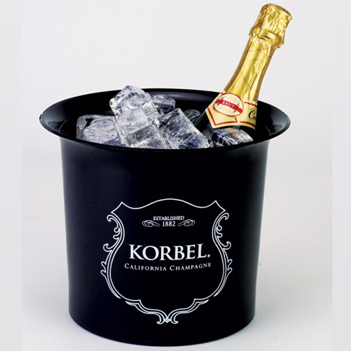 Champagne - Wine Bucket, custom koozie with logo imprint 2