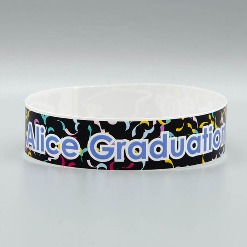 Premium Water-Resistant Paper Wristbands 1