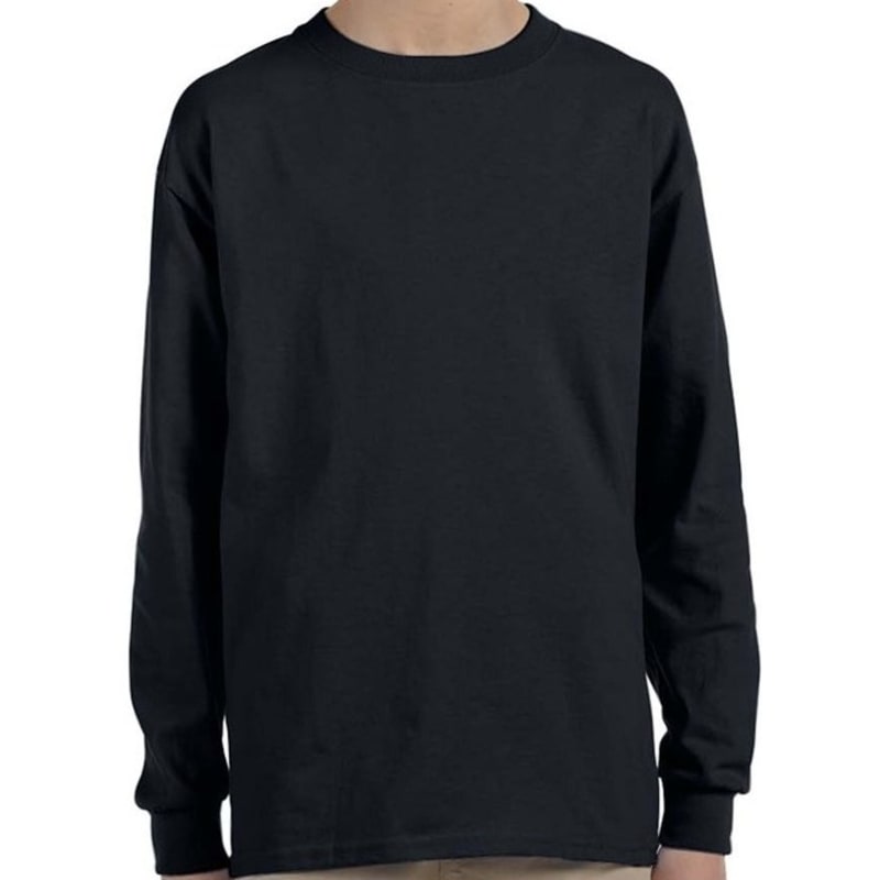 Gildan Ultra Cotton® Youth 6 Oz. Long-Sleeve T-Shirt 13