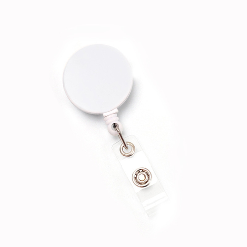 Retractable Badge Reel with Metal Clip 3