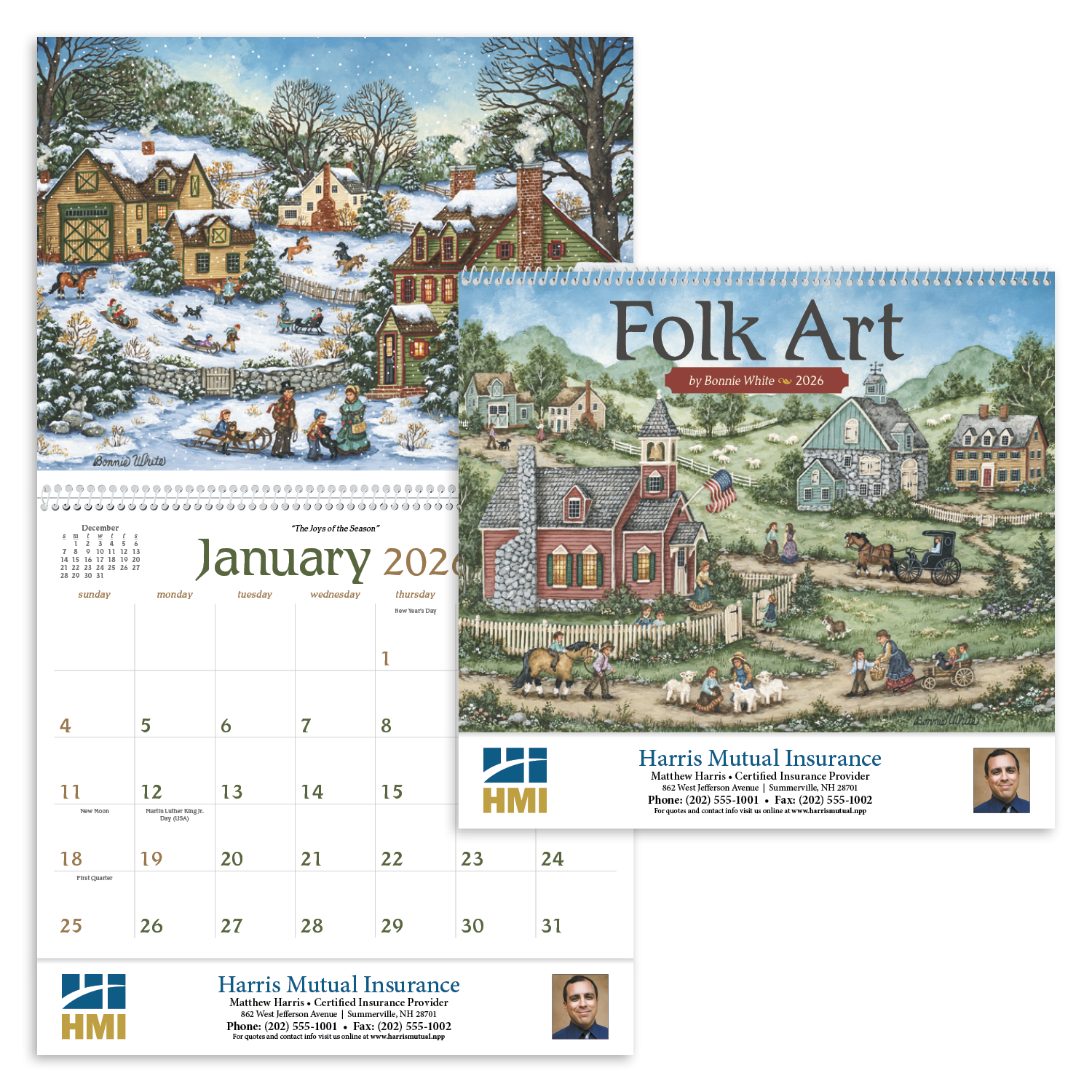 Triumph® Calendars Folk Art Calendar 1
