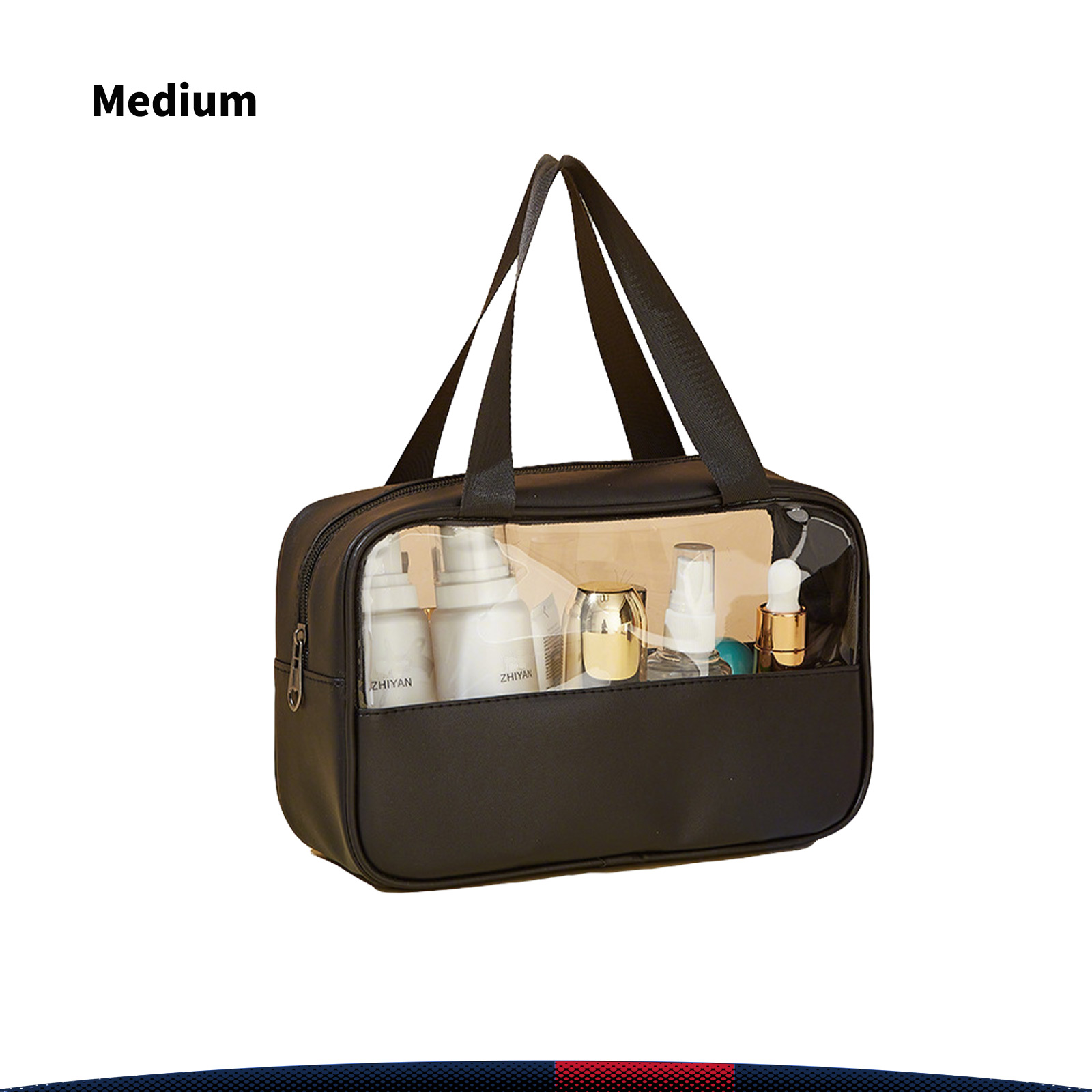 Sliby Portable Waterproof PU Makeup Bag 6