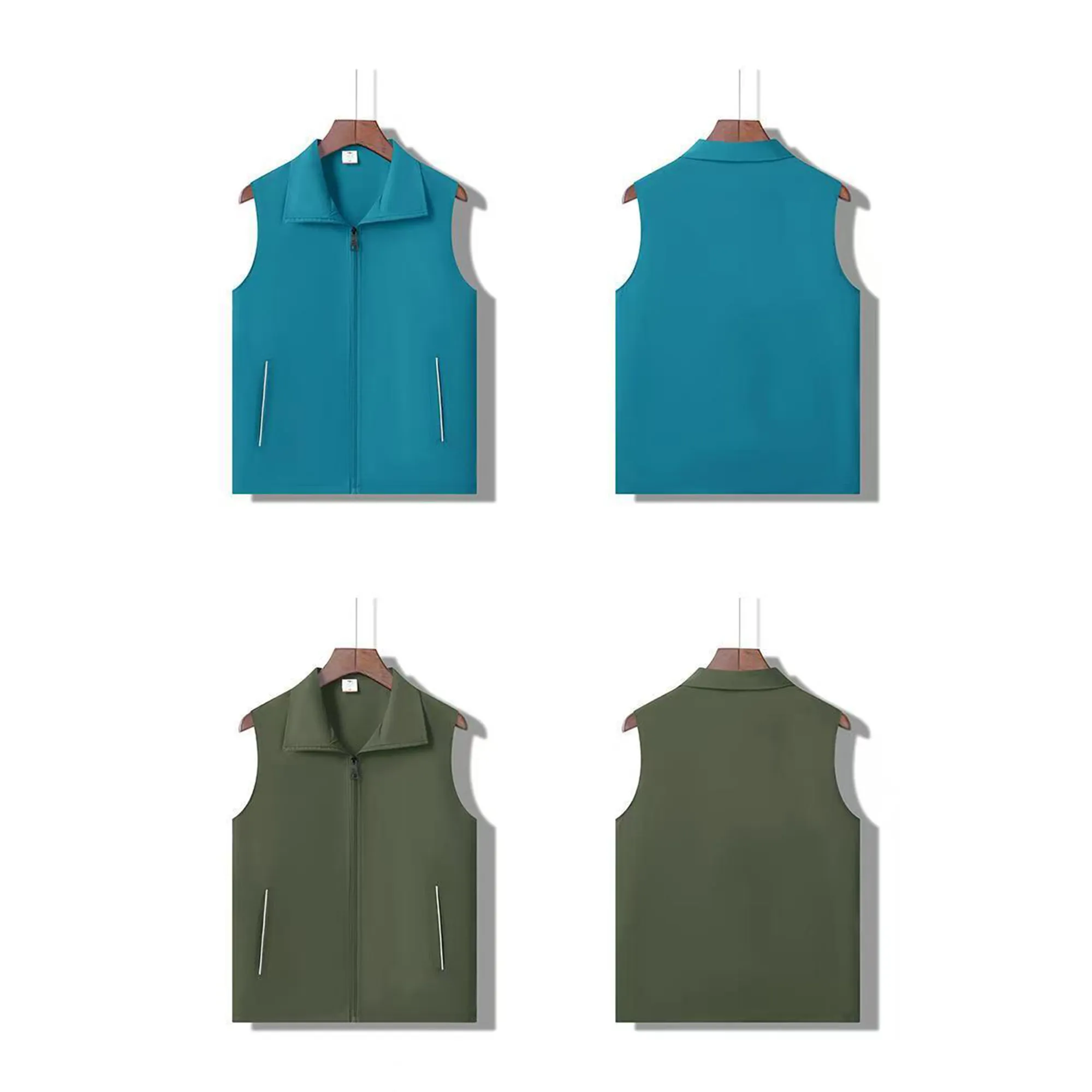MOQ 20 Waterproof Red Work Vest 5