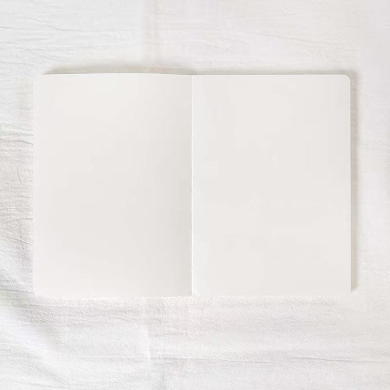 Exposed Spine Blank Notebook 4