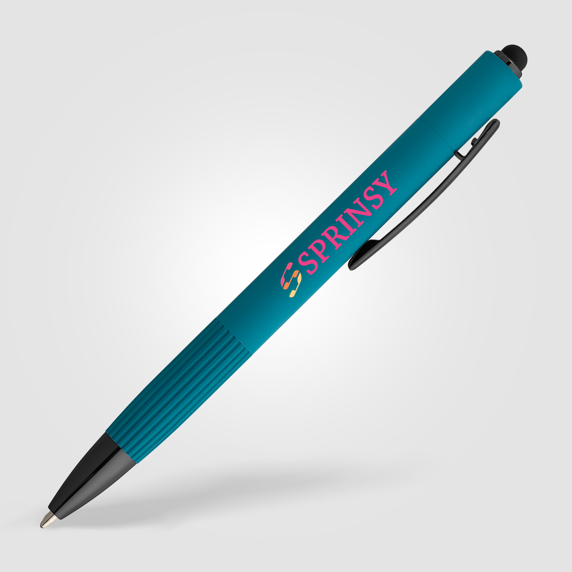 Saga Recycled Aluminum Bolt Action Stylus Pen 27