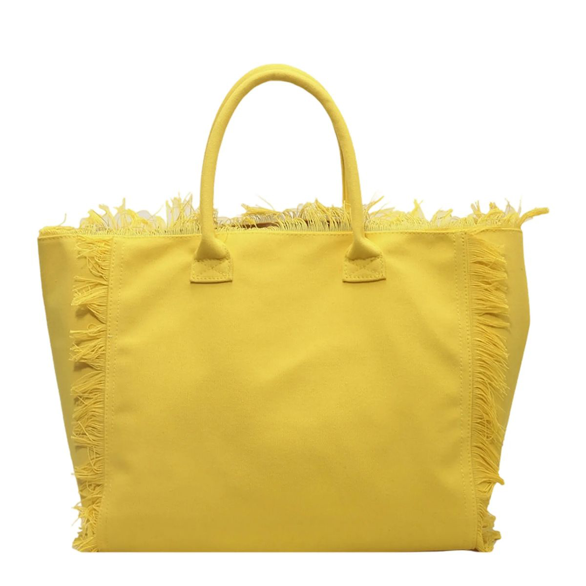 20 Inch Tote with Stylish Fringe Accent 2