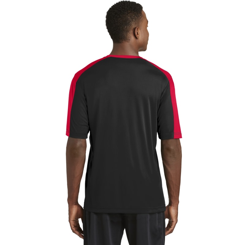 Sport-Tek PosiCharge Competitor Sleeve-Blocked Tee. 21