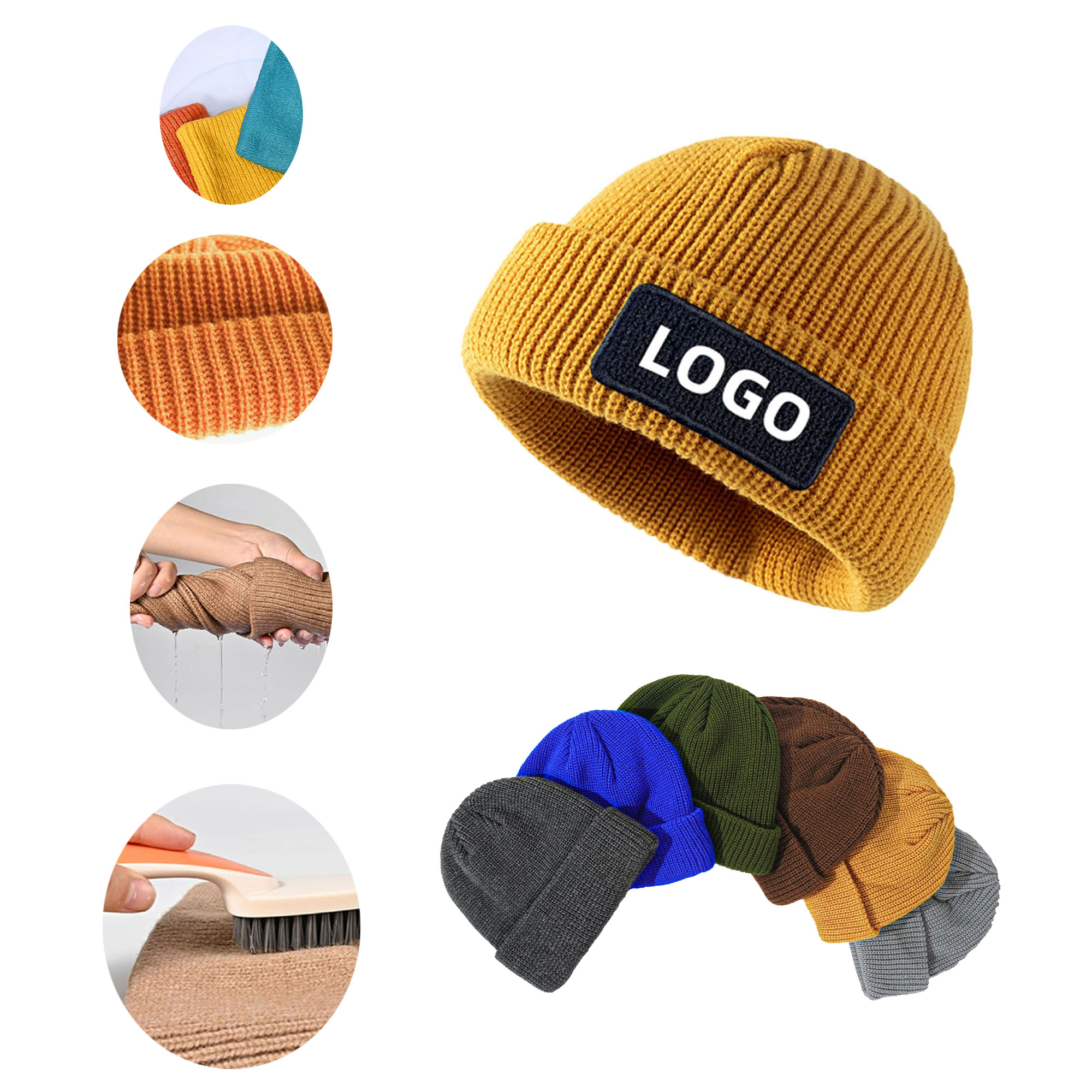 Soft Stretch Knit Hat 2
