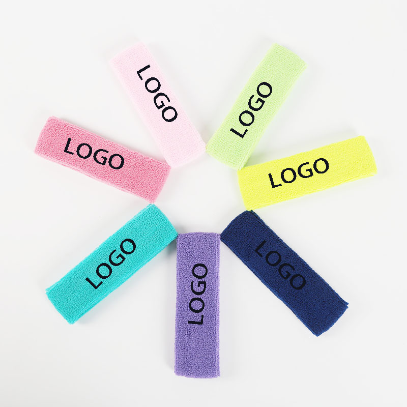Soft Cotton Stretchy Headbands/Sweatbands for Sports Indoor and Outdoor 1