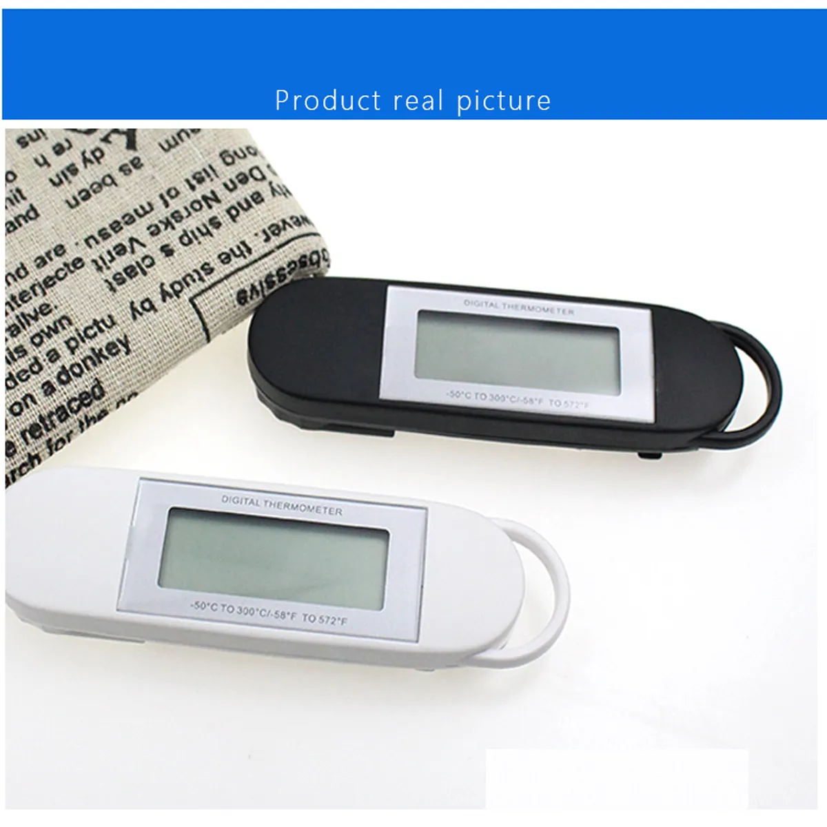 Kitchen Food Instant Read Probe Digital Cooking Thermometer 3
