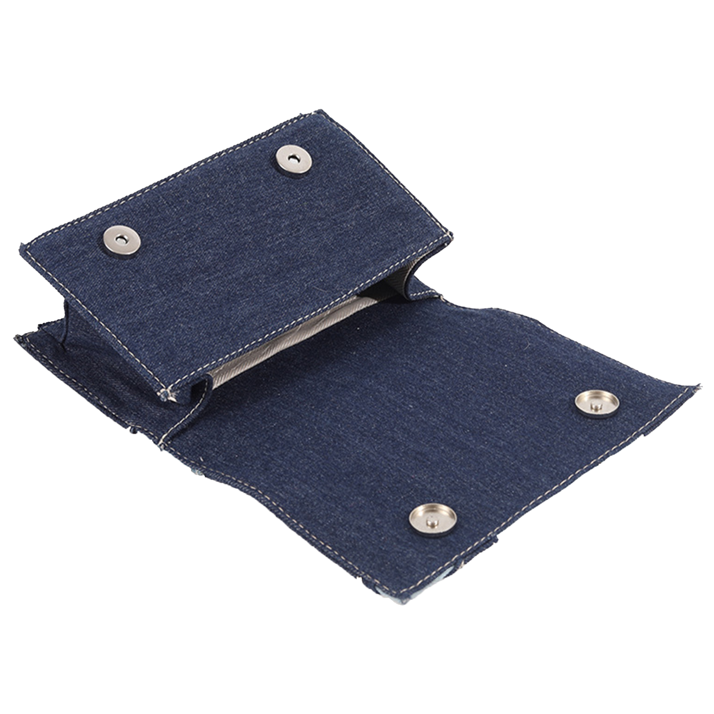 Denim Leisure Splicing Crossbody Bag 5