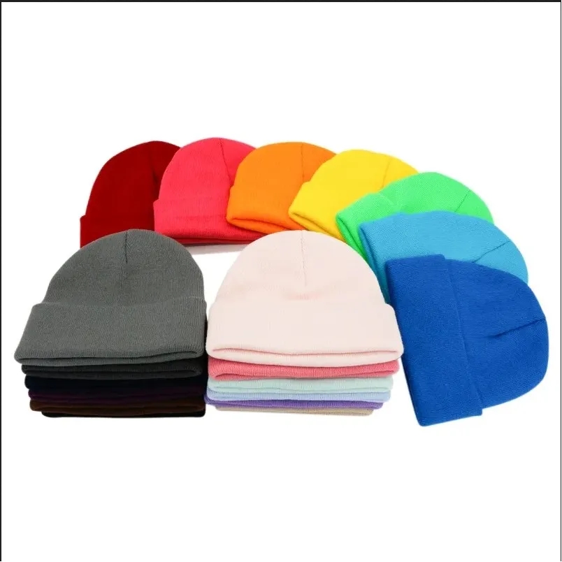 Knit Beanie Cap 1