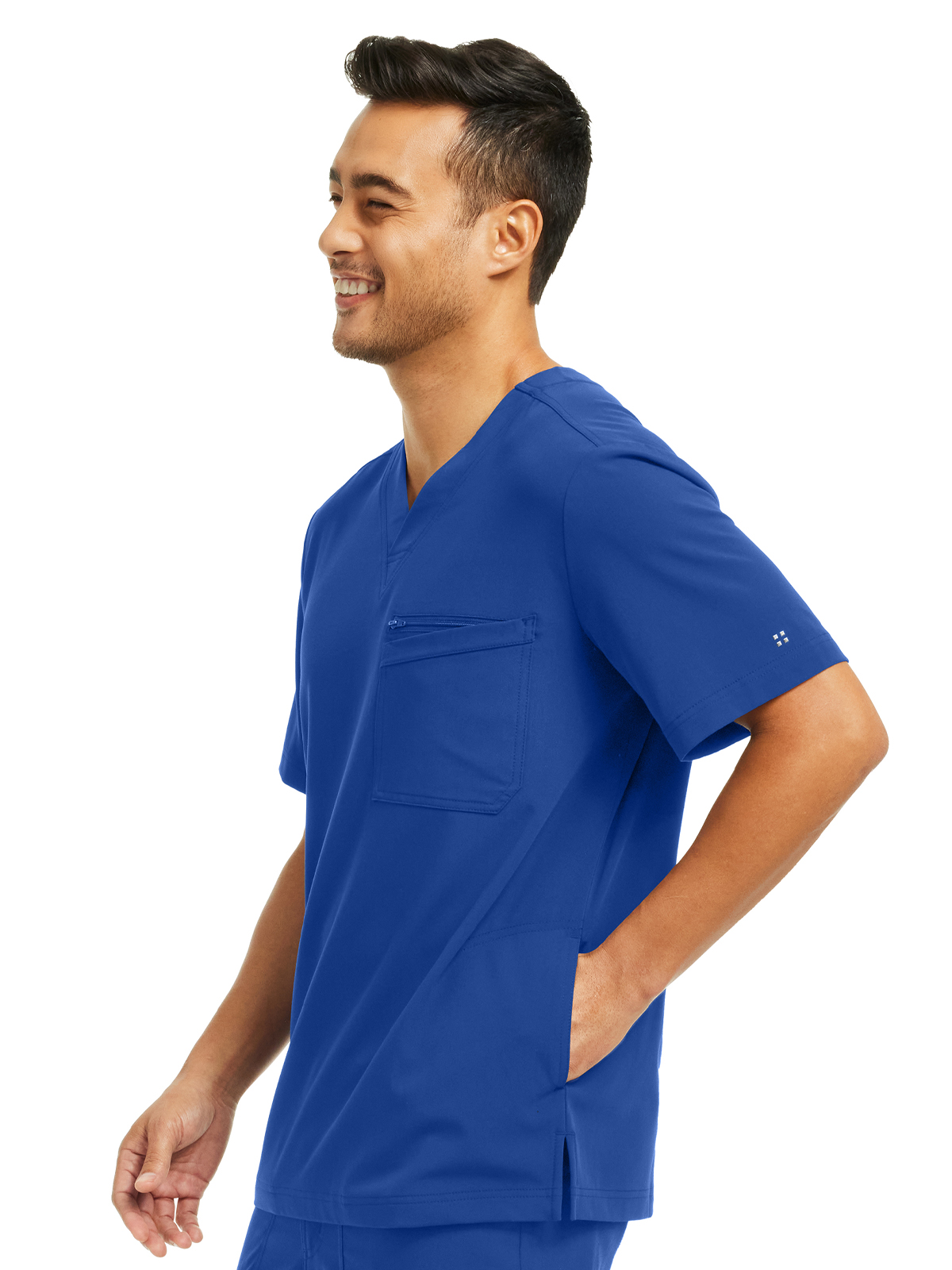 White Cross - CRFT - Men's Four-Pocket V-Neck Top 14