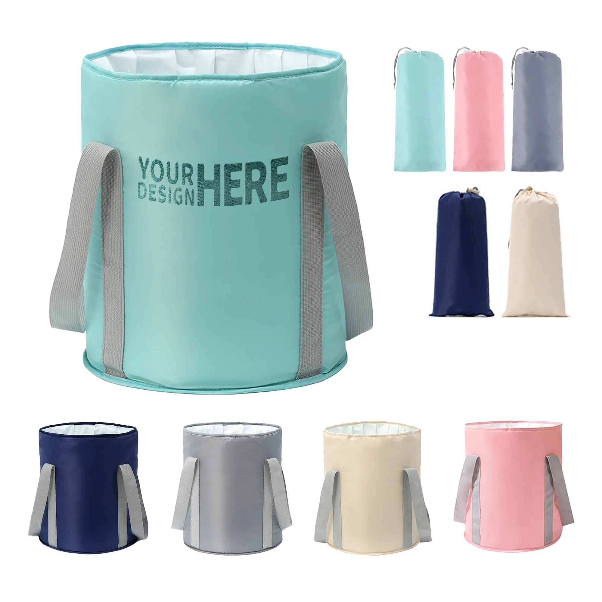 Foldable Multifunctional Collapsible Foot Soaking Bucket