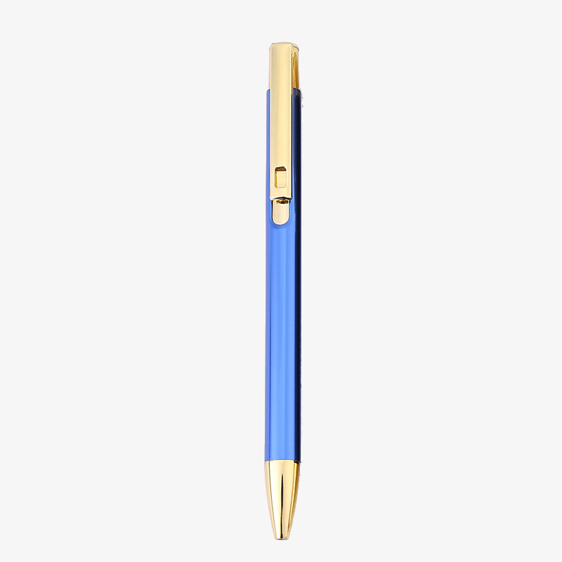 Metal Aluminum Pressing Ballpoint Pen Retractable Ballpoint Pen 7
