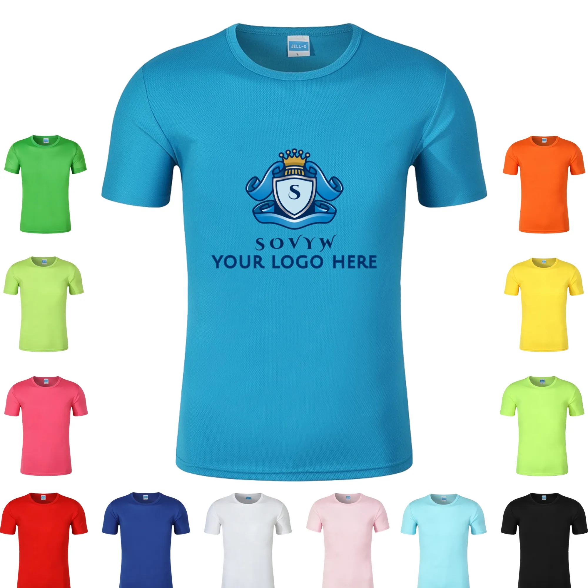 Customised Breathable Team Uniform T-Shirts