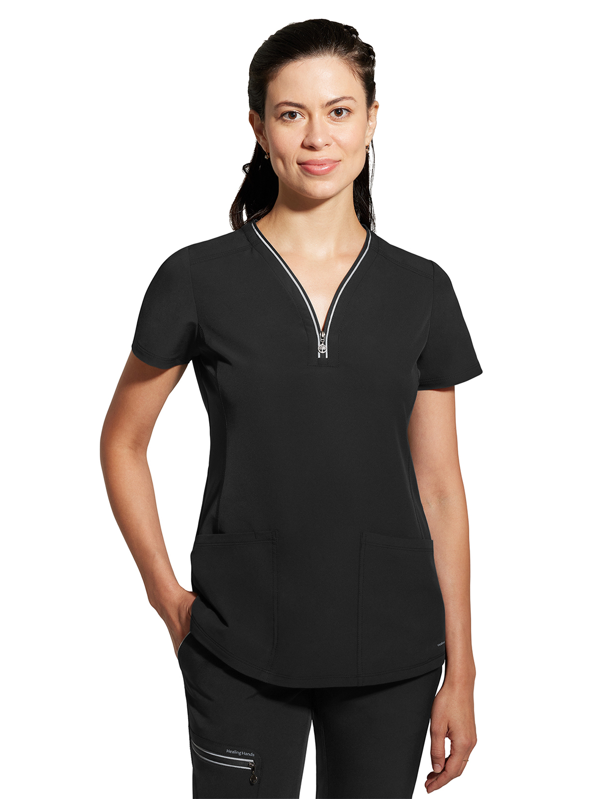 Healing Hands - 360 - Women's 3-Pocket Sonia V-Neck Top 11