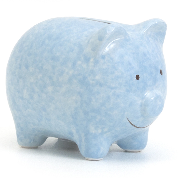 Pig - Unique Mini Hand Painted Ceramic Bank 4