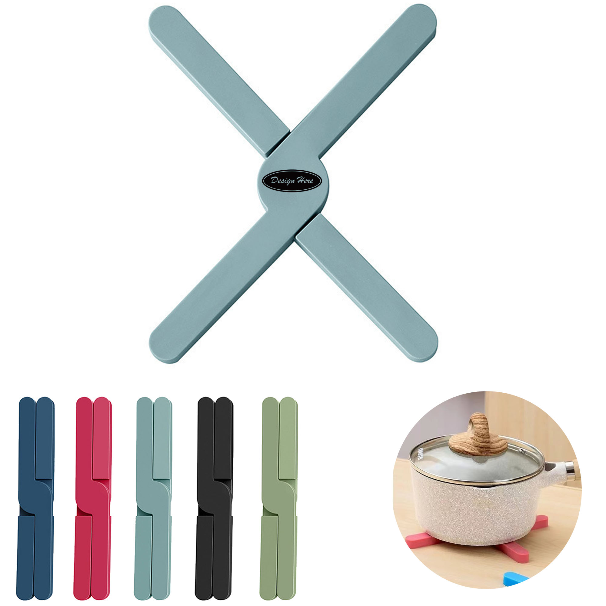 Silicone Folding Pot Pad 1