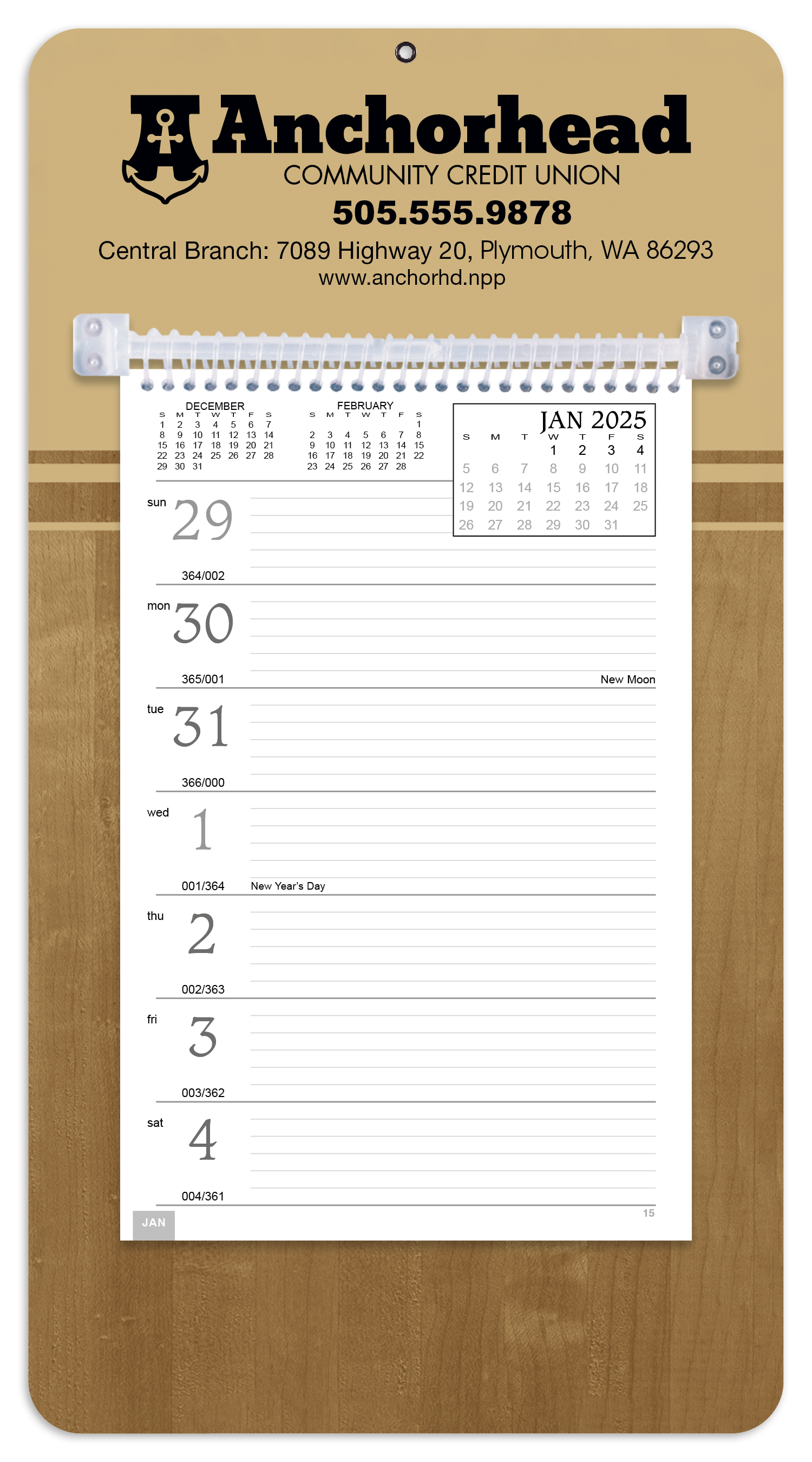 Triumph® Calendars Weekly Memo Calendar 23
