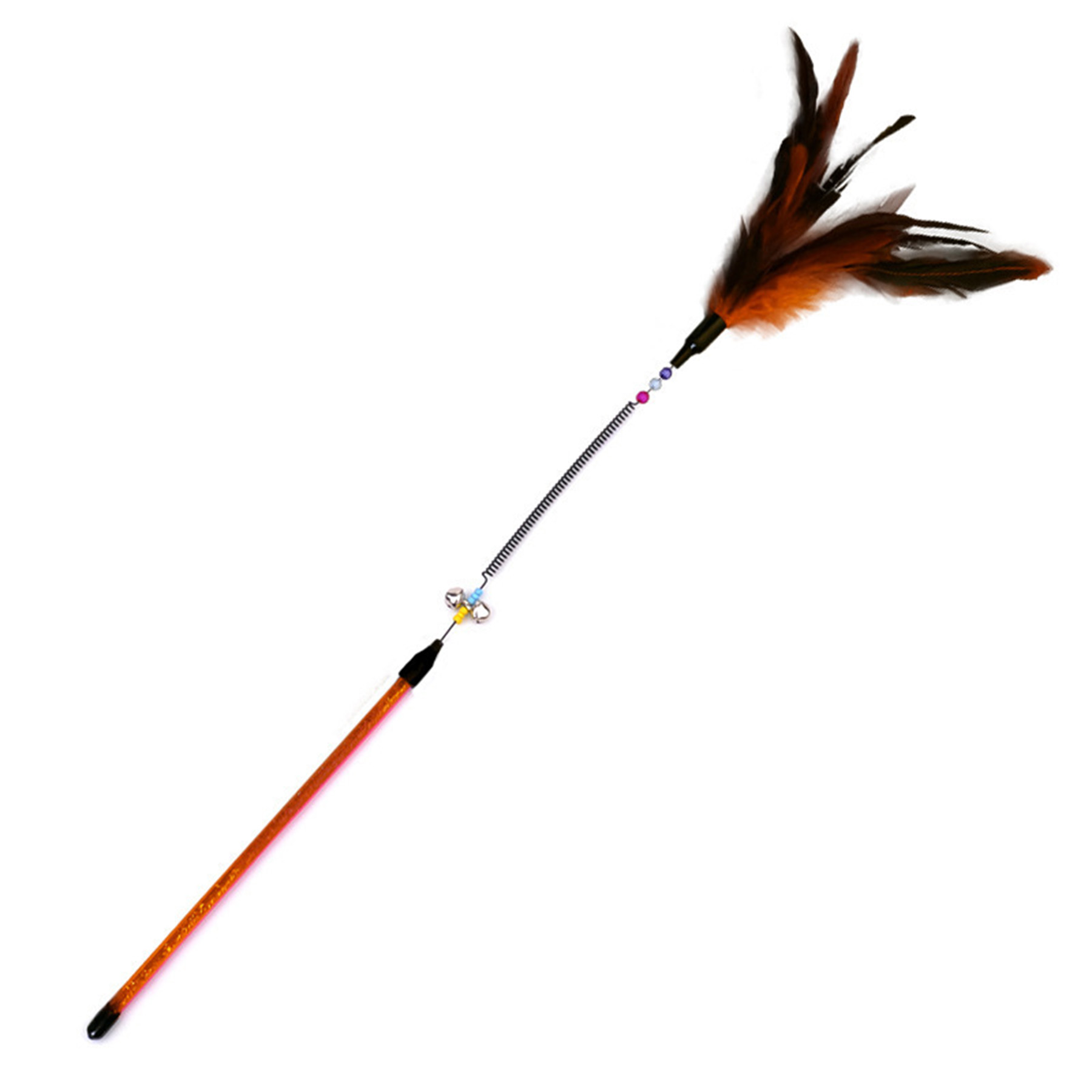 Retractable Cat Catch Wand Toys 4