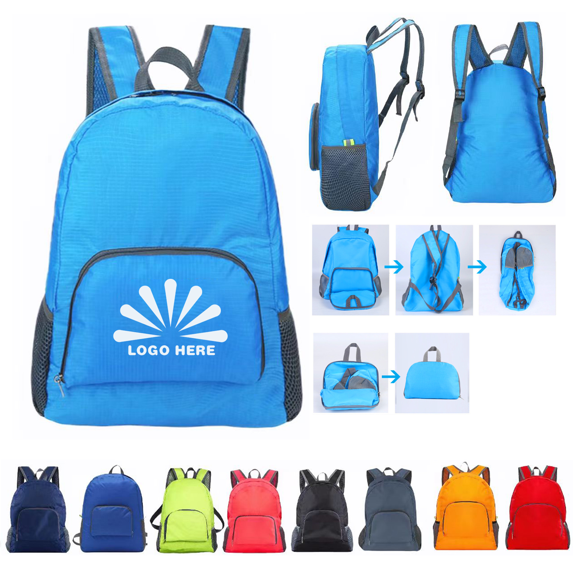 Lightweight Portable Foldable Travel Backpack 3