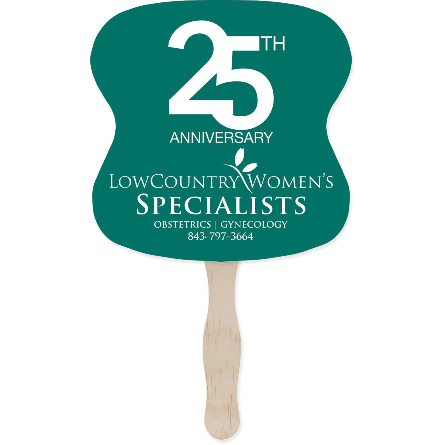 Stock Shape Hand Fan 14