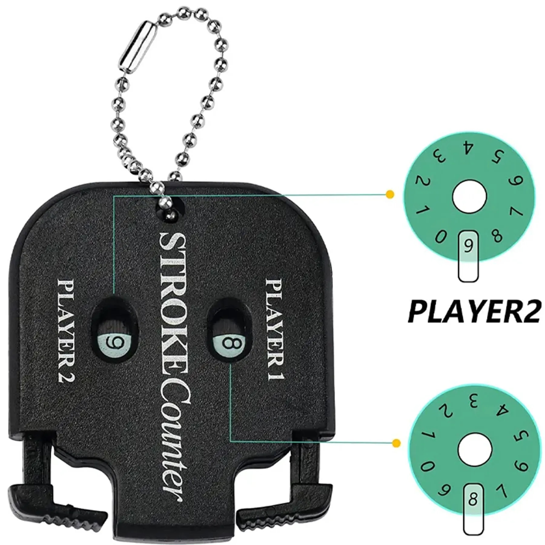 Manual Golf 2-Round Scoreboard 2