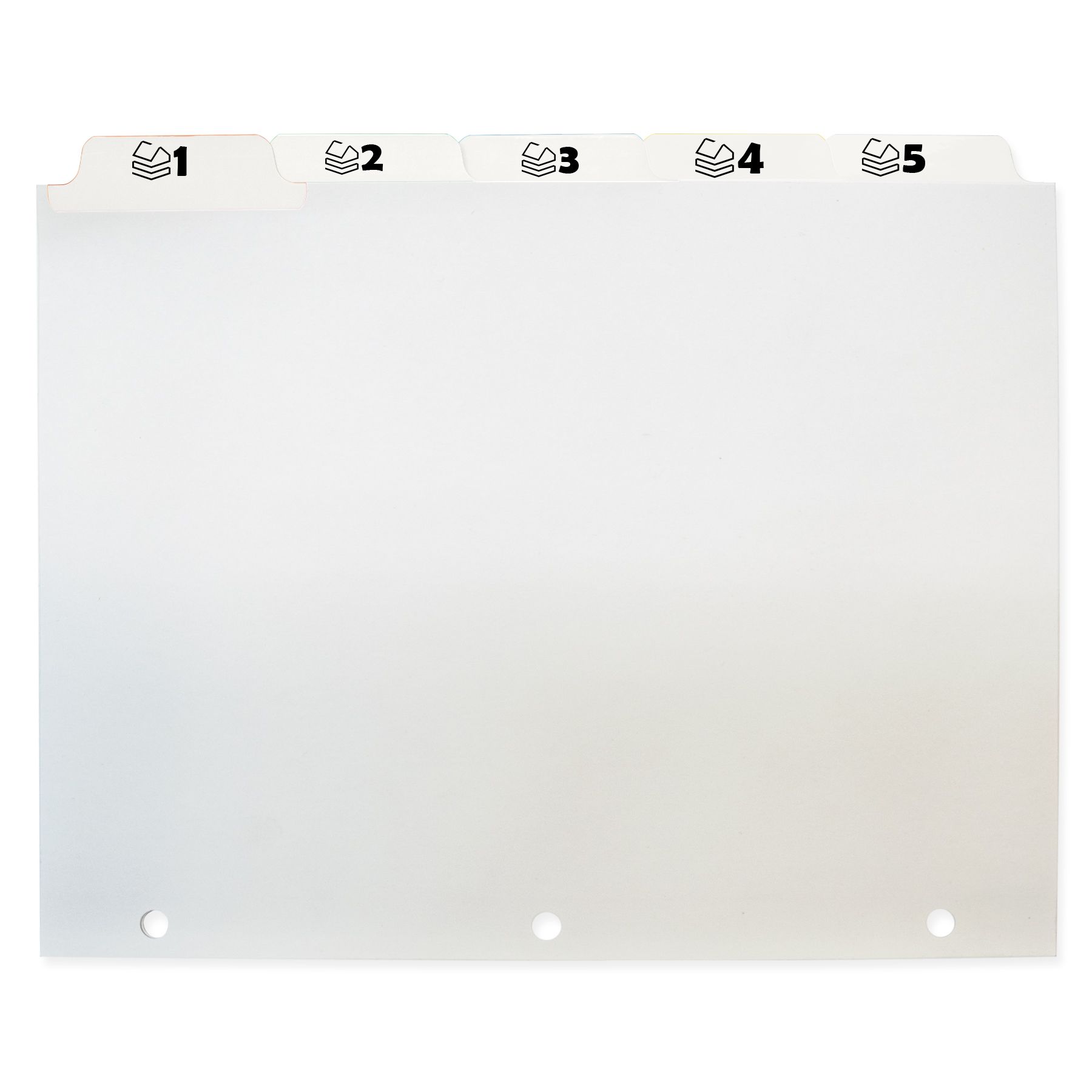 8260 Index Tab 5