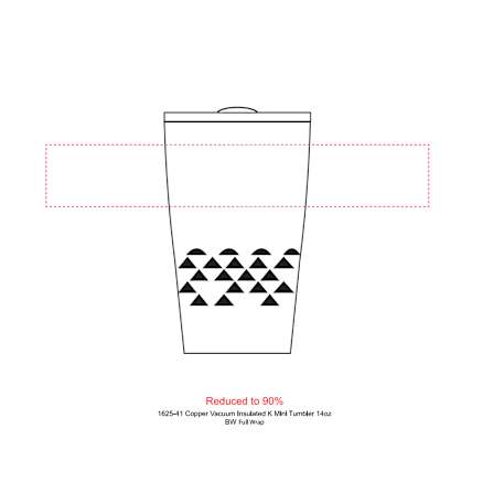 Copper Vacuum Insulated K Mini Tumbler 14oz 20