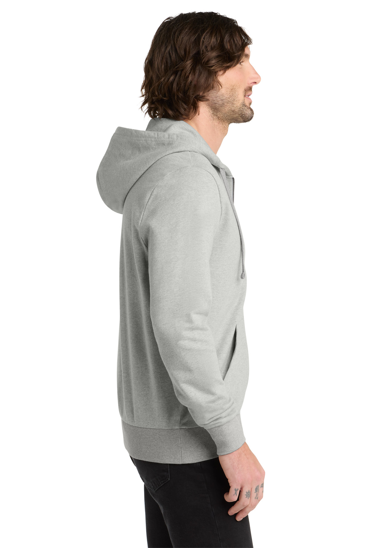 Allmade Unisex Organic French Terry Full-Zip Hoodie AL4002 4