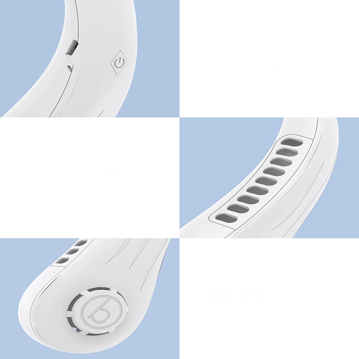 Portable Bladeless Neck Cooler Fan 3