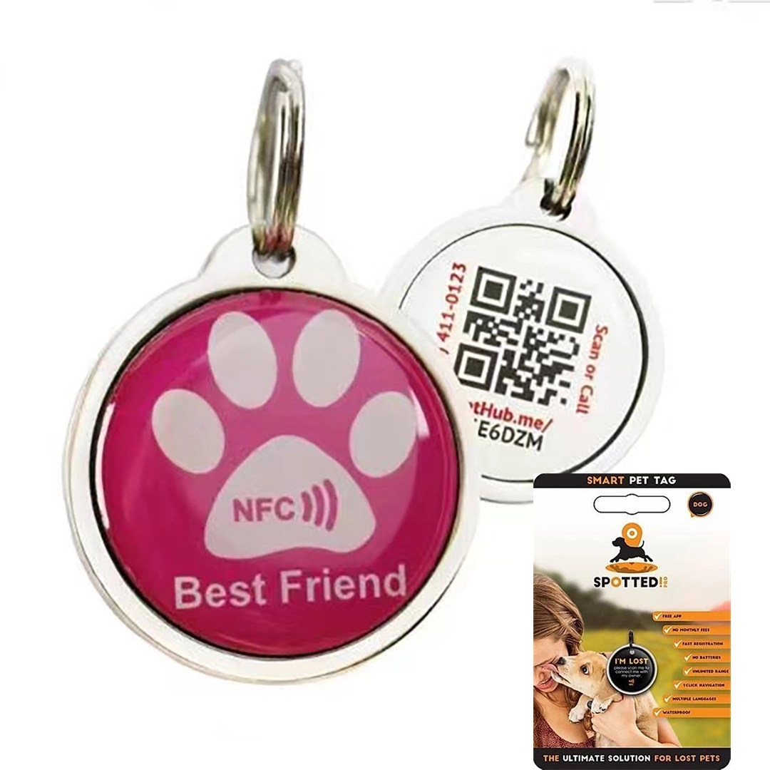 Mr.Tap PET Information Storing NFC Smart Dog & Cat ID Tag 2