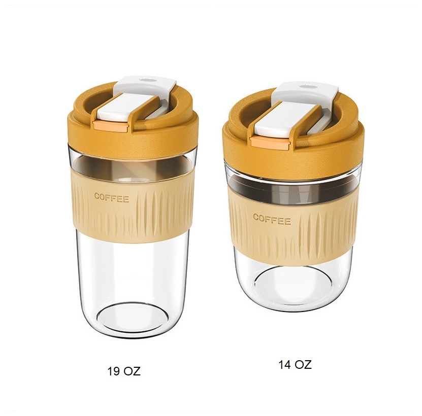 14 OZ Glass Travel Mug 4