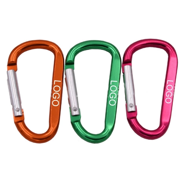 Carabiner W/ Key Ring (2 3/4") 2