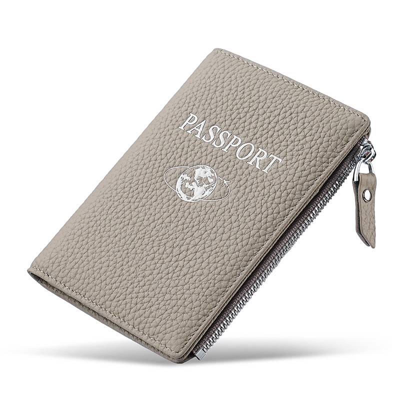 RFID-Blocking Leather Travel Wallet & Passport Holder 9