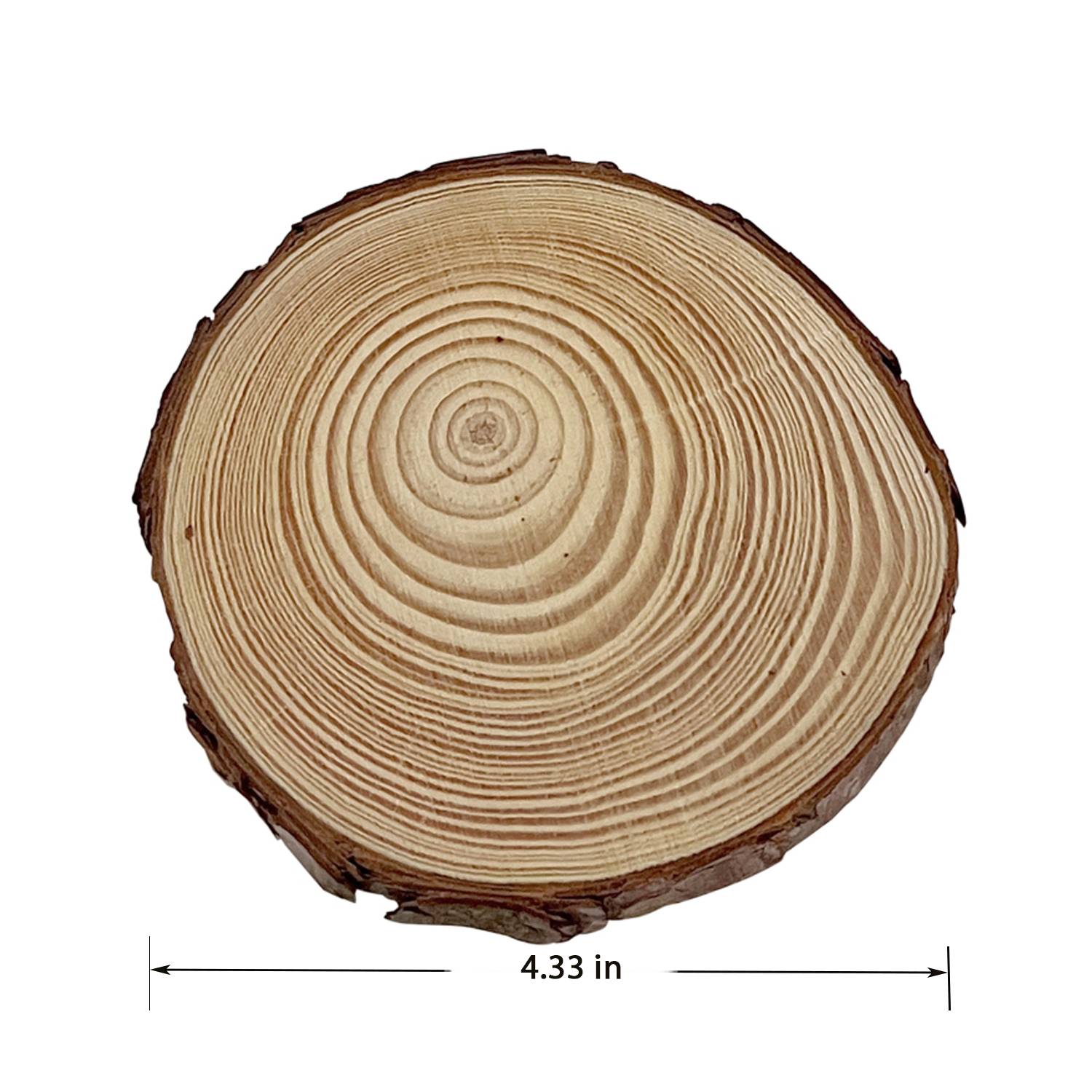 Natural Pine Wood Coasters for Household Kitchen 6