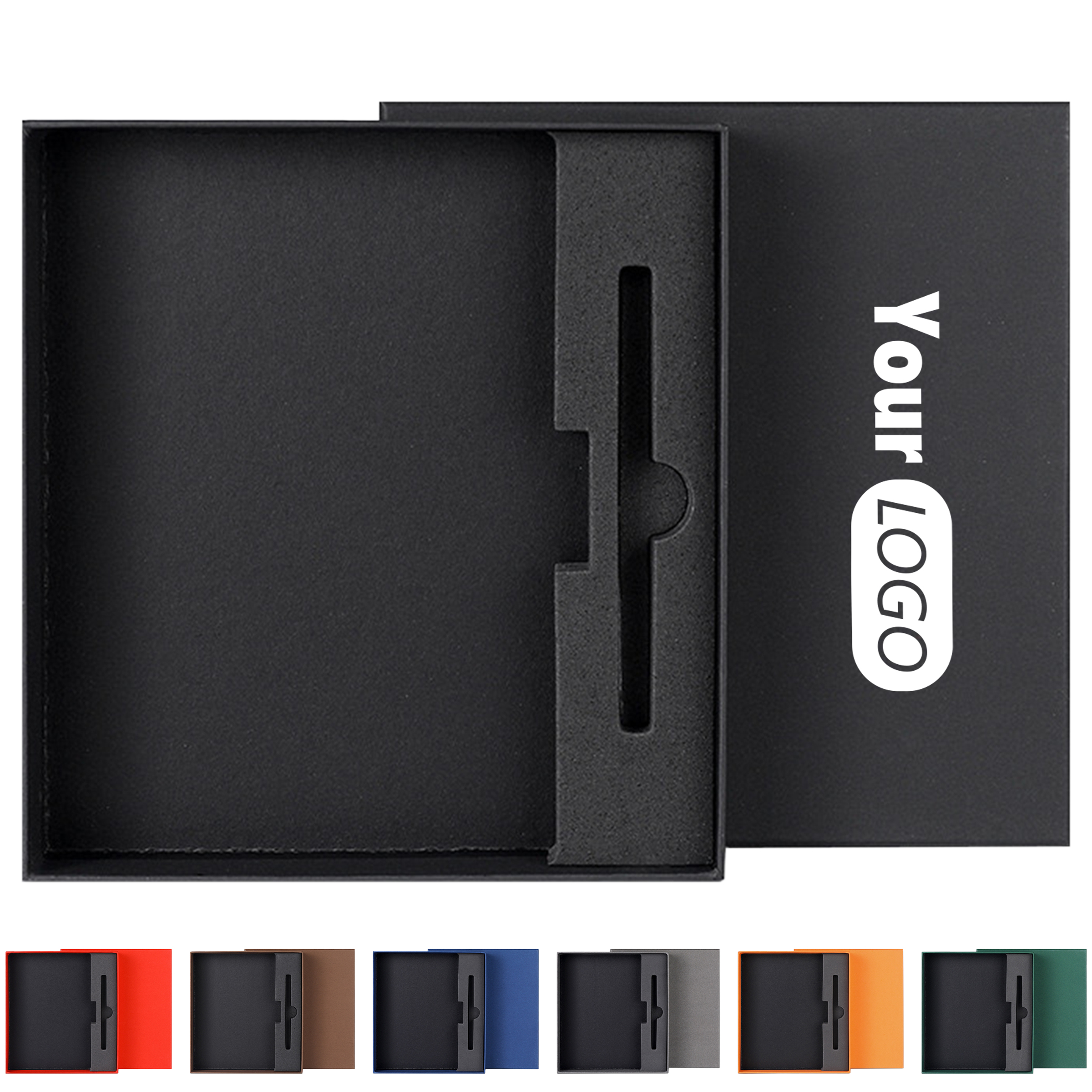 Faux Leather Business Notebook Gift Box 6